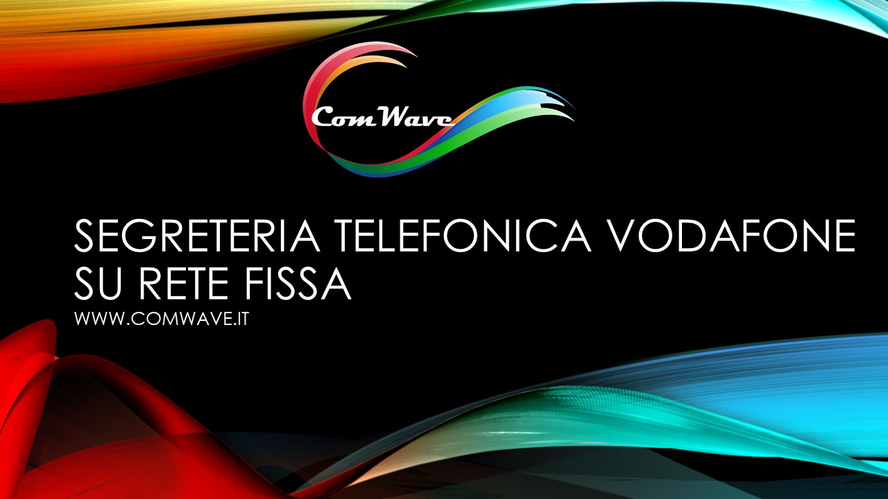 Segreteria telefonica Vodafone su rete fissa