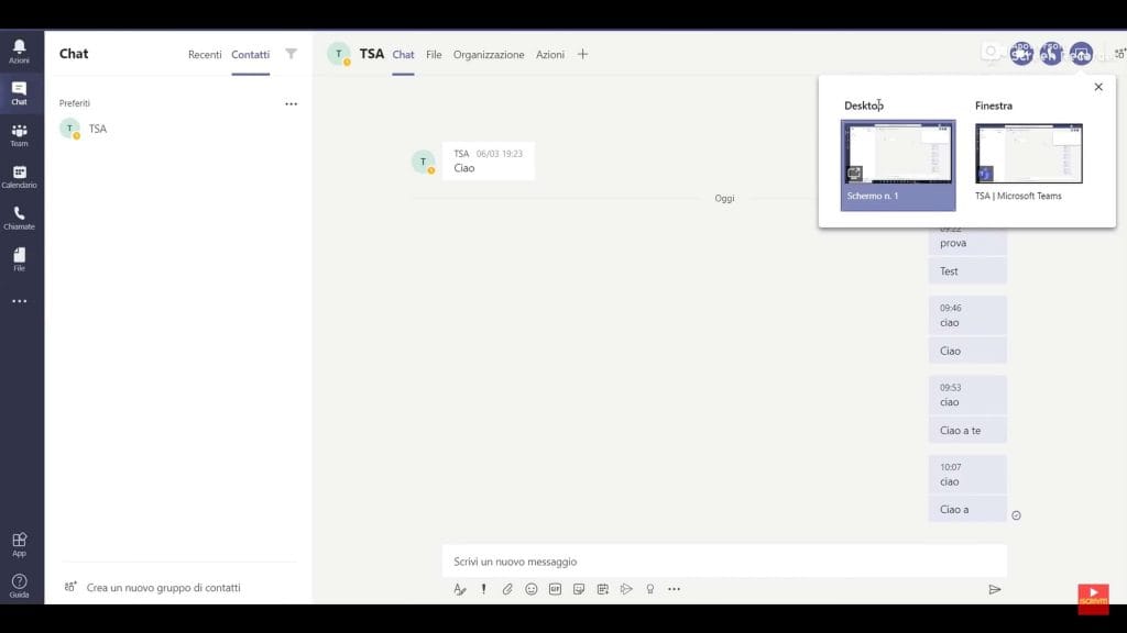 Come usare Microsoft Teams per riunioni Smart Working