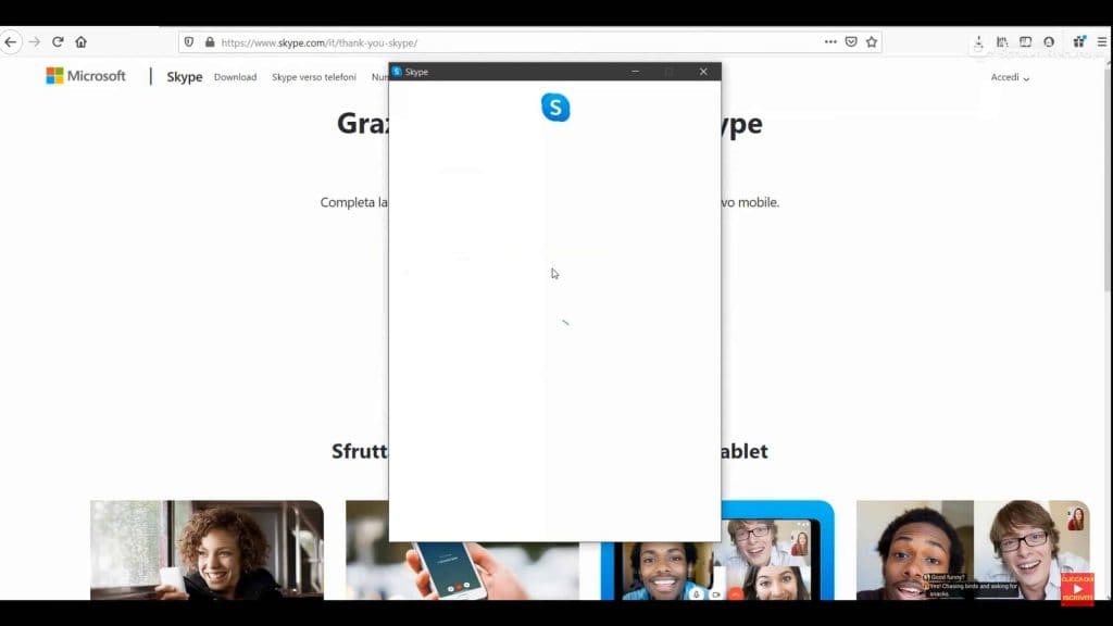Videochiamata Skype Skype su Pc: Come si usa skype dal pc o desktop