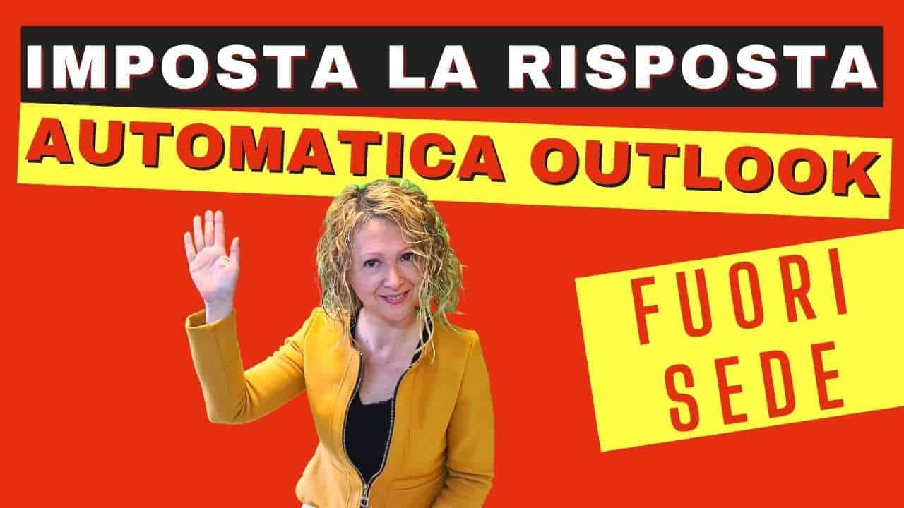 Scopri di più sull'articolo Come Impostare la risposta automatica Outlook?