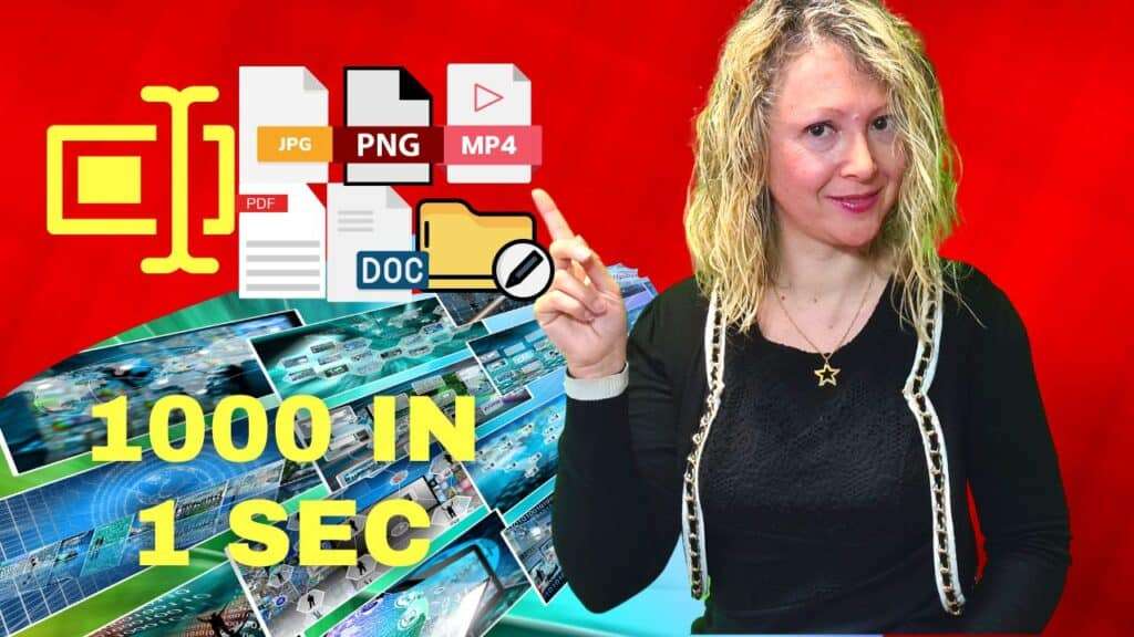 Come rinominare piu immagini contemporaneamente