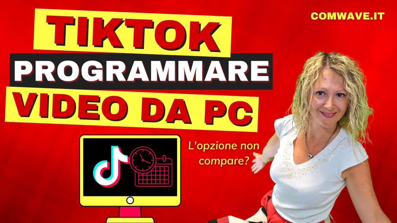 Come programmare video TikTok Perchè l'opzione non è disponibile