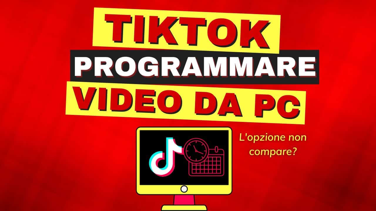 Come programmare video TikTok Perche lopzione non e disponibile comwave 4